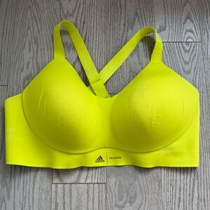 Adidas x Ivy Park Women's Yellow Sports Bra in size 3X